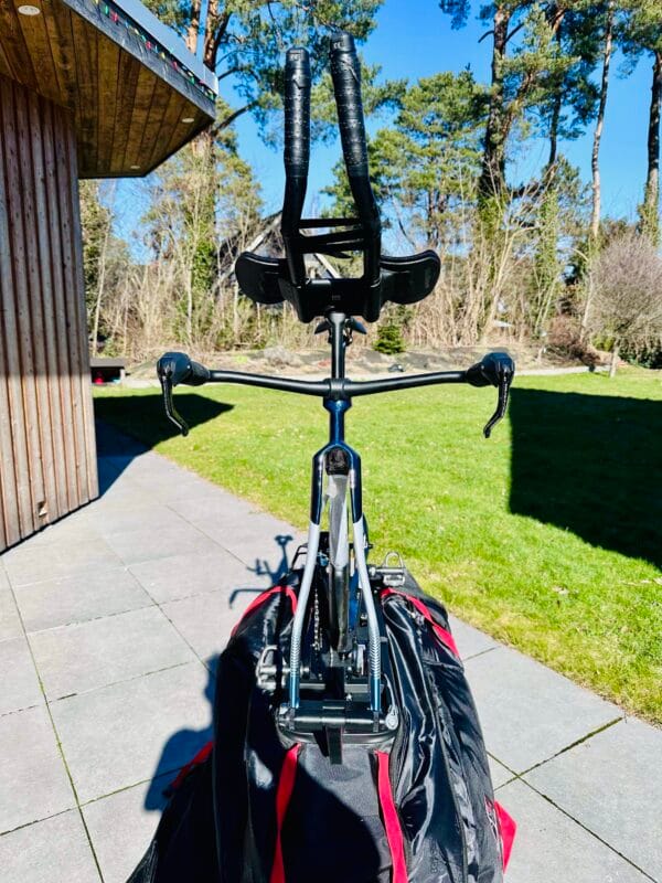 Bike Travel Bag Adapter – Rim Brake to Disc Brake Conversion (12 mm Thru-Axle)