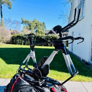 Bike Travel Bag QR-TA12 Adapter converting quick release to thru-axle